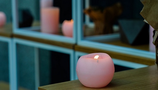 Ritual de amor con velas rosadas